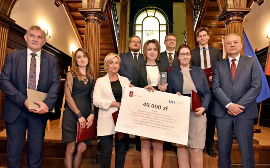 Dwa zespoły z PŁ i UMed laureatami konkursu na wspólną publikację