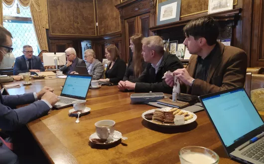 spotkanie prorektorów i kanclerzy łódzkich uczelni